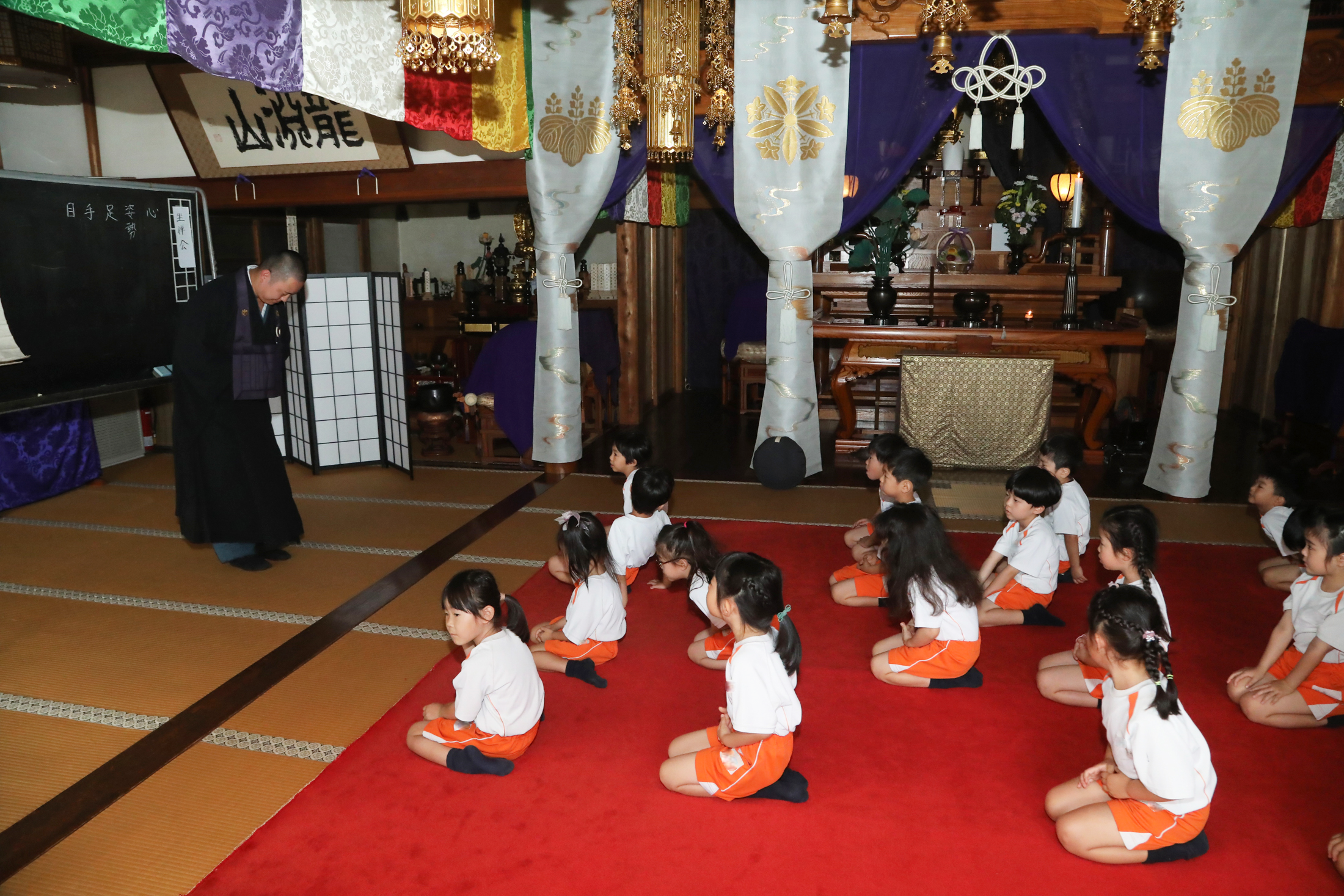 年長の坐禅会